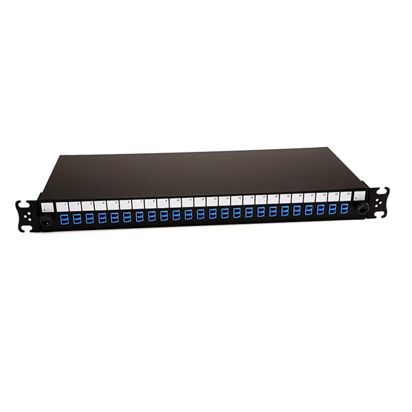 Argosy 1U ECO 24 Way SC Simplex OS2 Fibre Tray